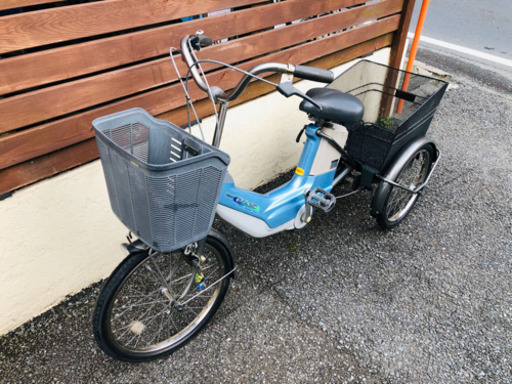 電動アシスト三輪車　ヤマハPAS 神奈川・都内送料無料❗️