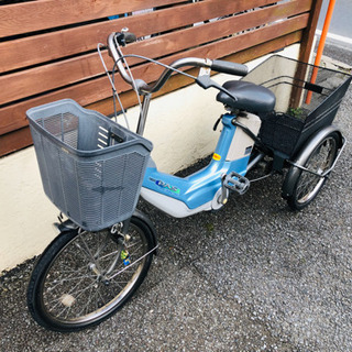 電動アシスト三輪車　ヤマハPAS 神奈川・都内送料無料❗️の画像