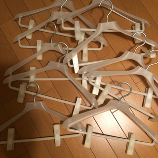 無印良品　女性用ハンガー10本の画像