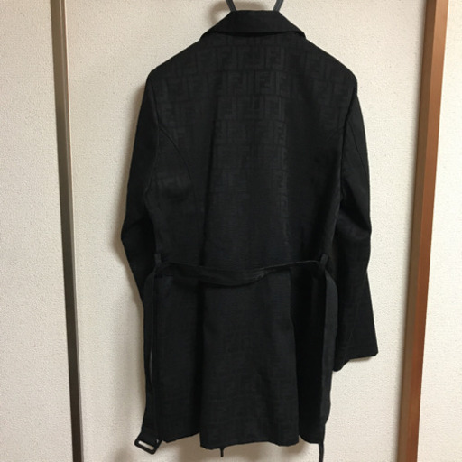 【ほぼ未使用に近い】FENDI トレンチコート➕スラックス セットアップ(着画)