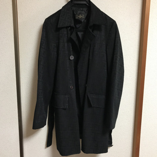 【ほぼ未使用に近い】FENDI トレンチコート➕スラックス セットアップ(着画)