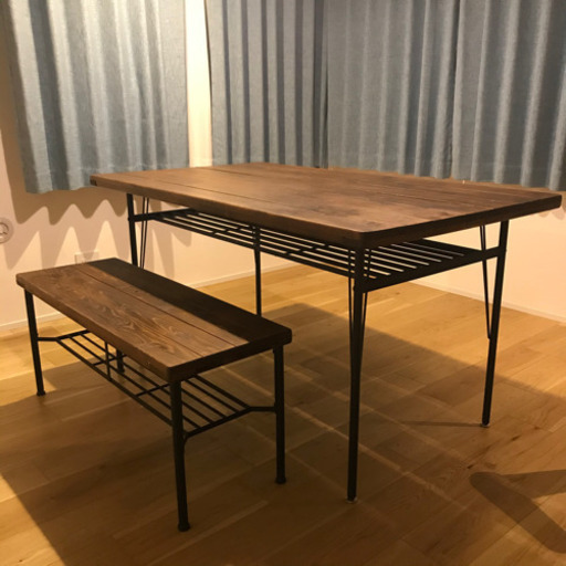 KELTダイニングテーブル&ベンチセット