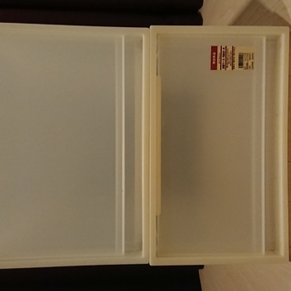無印良品　衣装ケース(引出式　大)×2個の画像