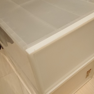 無印良品　衣装ケース(引出式　大)×2個の画像