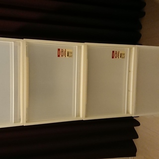 無印良品　衣装ケース(引出式　深)×3個の画像