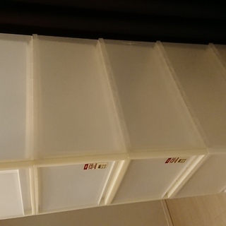 無印良品　衣装ケース(引出式　深)×3個の画像