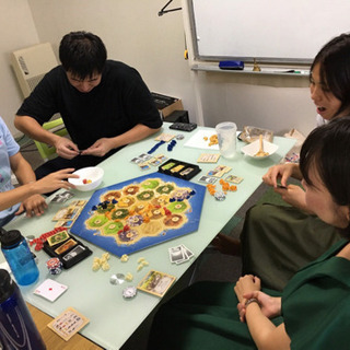 3/8 ボードゲーム(カタン)で遊ぼう(*^^*)