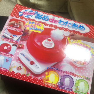 あめで作るわたあめの機械