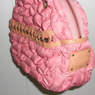 新品 くしゅくしゅキルティングバッグの画像