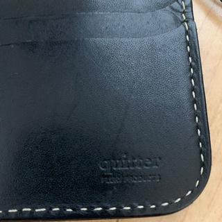 クイッターの皮財布です！の画像