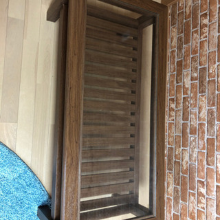 千円OFFしました💁‍♀️強化ガラステーブルの画像