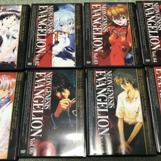 決まりました★値下げ【中古】エヴァンゲリオン　DVD 8巻セット