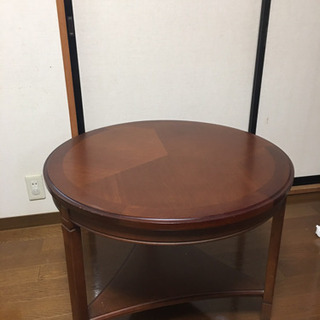 オールドカリモク　チェアセット　アンティークの画像