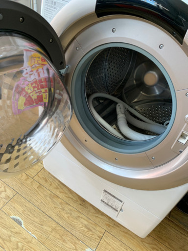 2015年製 SHARP シャープ 7.0kg/3.5kgドラム洗濯乾燥機 プラズマクラスター ES-S70