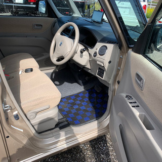 審査なしの自社ローン可能な車屋　スズキパレット　平成21年式　7万キロ　車検2年付　修復歴なし　両側スライドドア　左側電動　プッシュスタート　スマートキー2本　ETC ナビ　テレビ　ワンオーナーの画像