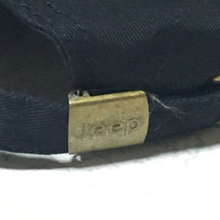 キャップ　Jeep黒　中古品の画像