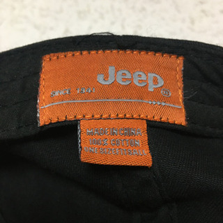キャップ　Jeep黒　中古品の画像