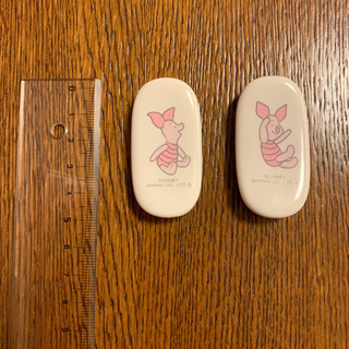 くまのプーさん　ピグレッド箸置き2点の画像