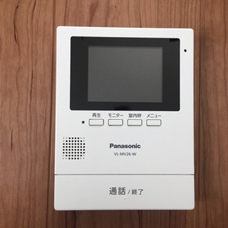 モニター付きインターホン Panasonic