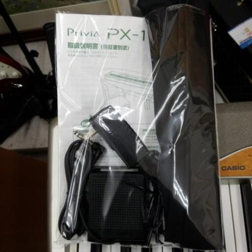 （4/4ジ)CASIO カシオ 電子ピアノ Privia PX-110 別売り土台付 2006年製 16,900円