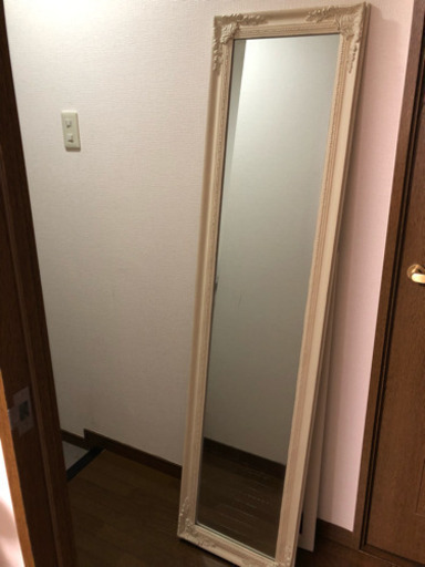 アンティーク調ミラー 姿見 鏡