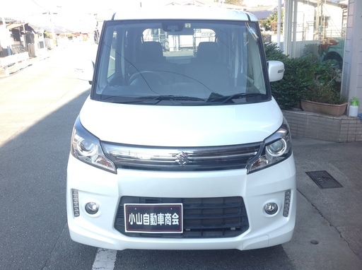 平成27年車　車検10月後半まで　距離8万ちょっと　かなり綺麗です 平成27年 スペーシアカスタム XSリミテッド 車検2年付 大牟田 小山