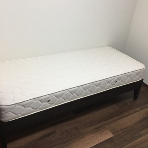 【売却済】セミシングルベッド 日本製 ディノス