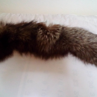 毛皮のマフラー