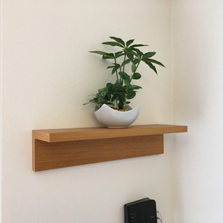 ☆取引終了☆無印の壁に取り付けられる棚お譲りします