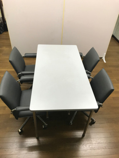 4人掛けオフィステーブルセット