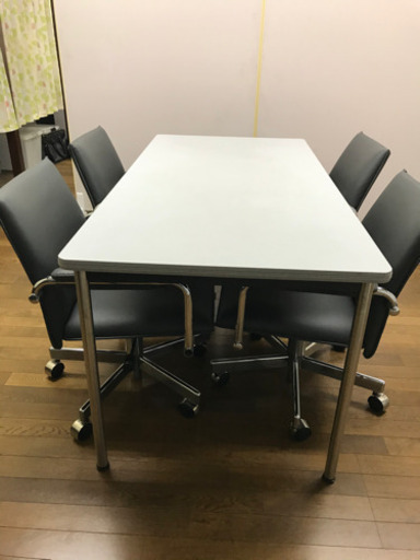 4人掛けオフィステーブルセット