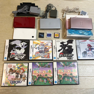 ニンテンドー3DS＋DS i＋DS lite＋充電器＋ソフト各種