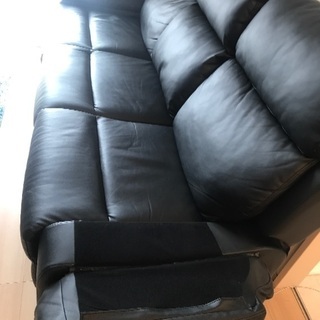 【最終値下げ】【期間限定】【本日限り】リクライニングソファの画像