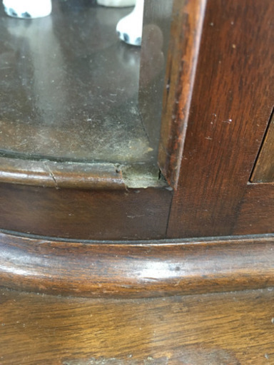 時代物 西洋アンティーク家具 飾り棚