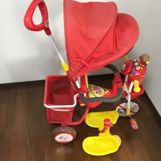 アンパンマンデラックス おでかけ 三輪車