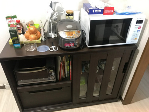 ニトリの食器棚 値下げました