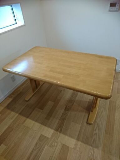 ダイニングテーブル 135cm ナチュラル