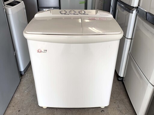 【苫小牧バナナ】2005年製 日立/HITACHI 4.2kg 二槽式洗濯機 PS-TB42 ホワイト系 １人暮らし向け 清掃済み