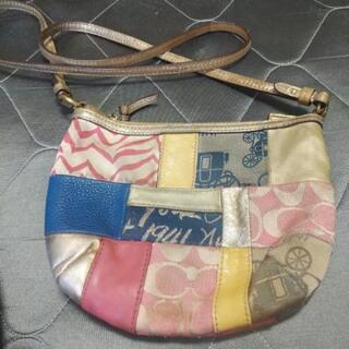 ⭐COACH⭐パッチワーク柄ショルダーバッグ⭐の画像