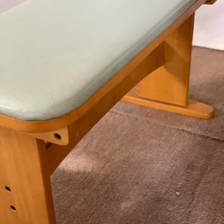 購入決まりました。ダイニングテーブル、長椅子、一脚椅子計3点セット