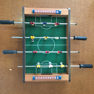 テーブルサッカーゲームの画像
