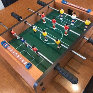 テーブルサッカーゲームの画像
