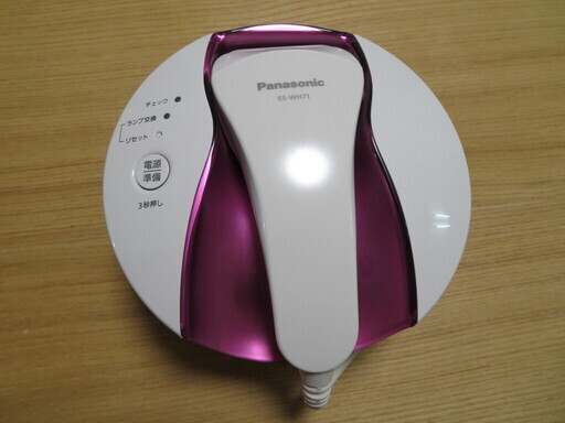 【Panasonic製　美容脱毛器】ES-WH71　2014年製