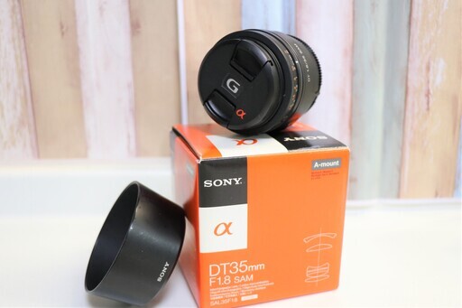 美品　SONY ソニー　DT35mm F1.8 SAM SAL35F18 相場以下