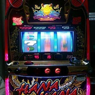 ドラゴンハナハナ中古パチスロ実機（ブラックパネル）