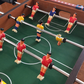 テーブルサッカーゲームの画像