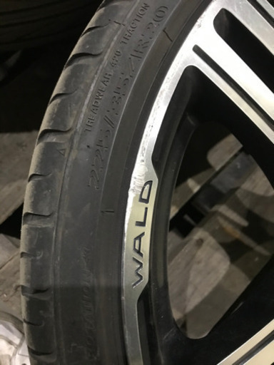 希少ホイール WALD mahora20インチ 値下げしました