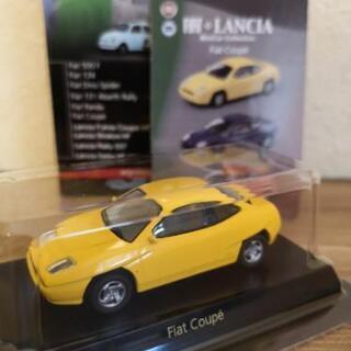 【京商】ミニカー Fiat coupe 黄色
