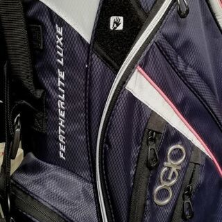 OGIO FEATHERLITE LUXE キャディバッグ レディース スタンドタイプ レディース軽量 スタンド式 キャディバッグ 7.5インチの画像