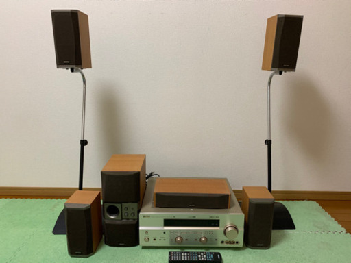 YAMAHAアンプとデンオン5.1CHスピーカー